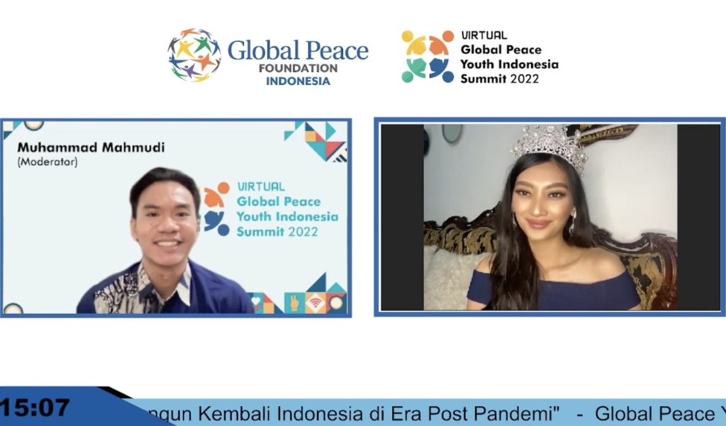 16Hundreds Gather Online for Global Peace Youth Indonesia Summit 2022